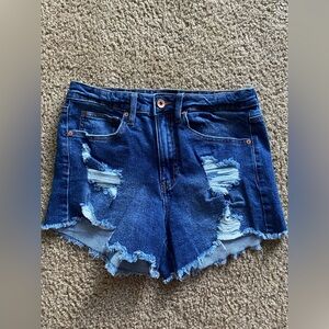 Kendall & Kylie Distressed Jean Shorts
